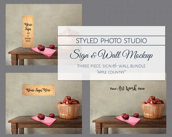 Download Free Kitchen Background, Digital Background, Background Image, Kitchen Mockup, Kitchen Mock Up, Interior Mockup, Farmhouse Backdrop, Sign Mock Up PSD Template