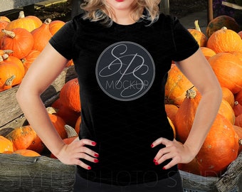 Fall Mockup Bella Canvas Mockup Halloween Mockup Tshirt Mock Ups Bella Mockup Black Shirt Mockup Styled Flat Lay Mockup Shirt Mockup Flatlay Styling Black Shirt