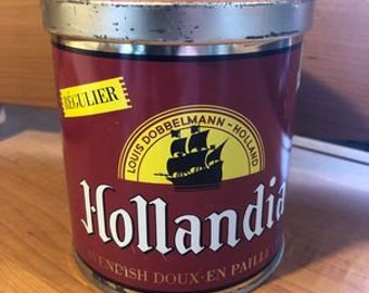 Hollandia Cigarette Tobacco Tin