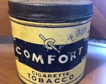 Comfort Cigarette Tobacco Tin