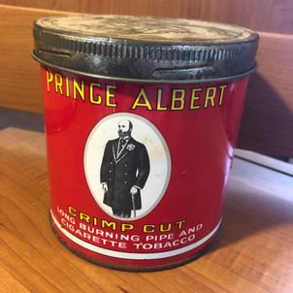 Prince Albert Crimp Cut Tobacco Tin