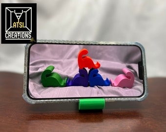3D Printed DinoDock - Dinosaur Shaped Phone Stand