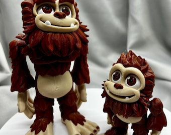 3D Printed Bigfoot – Adult or Child Sasquatch