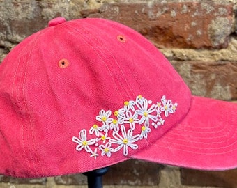 Hand Embroidered Baseball Cap