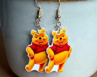 Winnie the Pooh, Tigger, Piglet Earrings