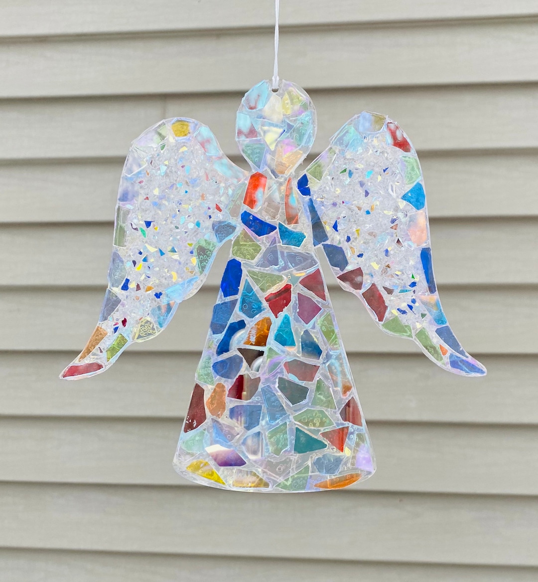Random Angel Things Angel .. Blingthingzbylori .. Large Angel .. Whirligigs Wind Spinner ...