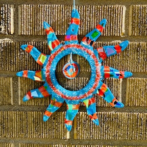 Sole .. BlingthingzbyLori .. mulinello a vento .. decorazione da giardino .. arte da giardino .. regalo per gli amanti del sole .. decorazione per finestre