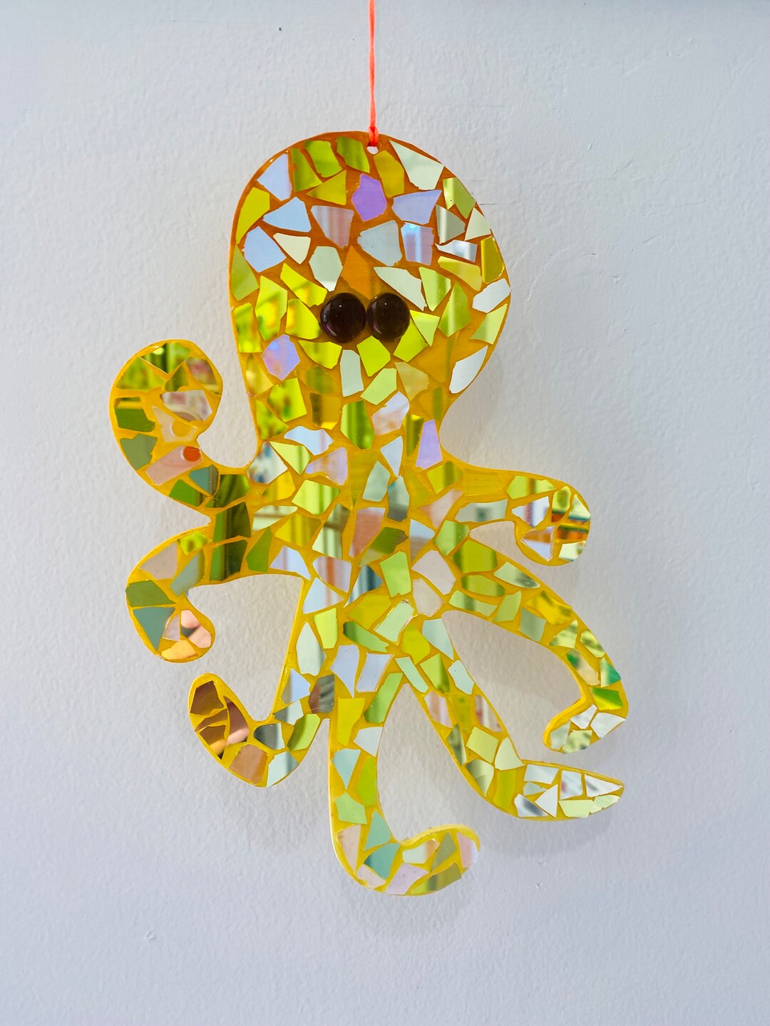 Octopus Suncatcher Octopus Whirlygig Orange Octopus Yellow Octopus