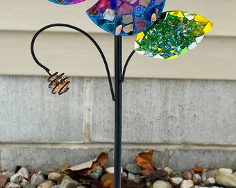 Pinwheel.. flower pinwheel.. blingthingzbylori.. SunCatcher.. flower