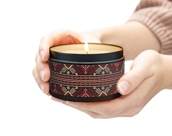 Ethnic Patterns Candle