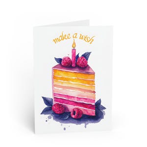 Make a Wish - Birthday Card