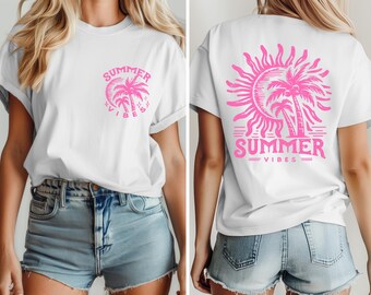 Summer Vibes Shirt, Summer Vacation Shirts, Summer Beach Shirt, Beach Life Shirt, Summer Holiday Shirt, Summer Trip Shirt, Beach Lover Gift