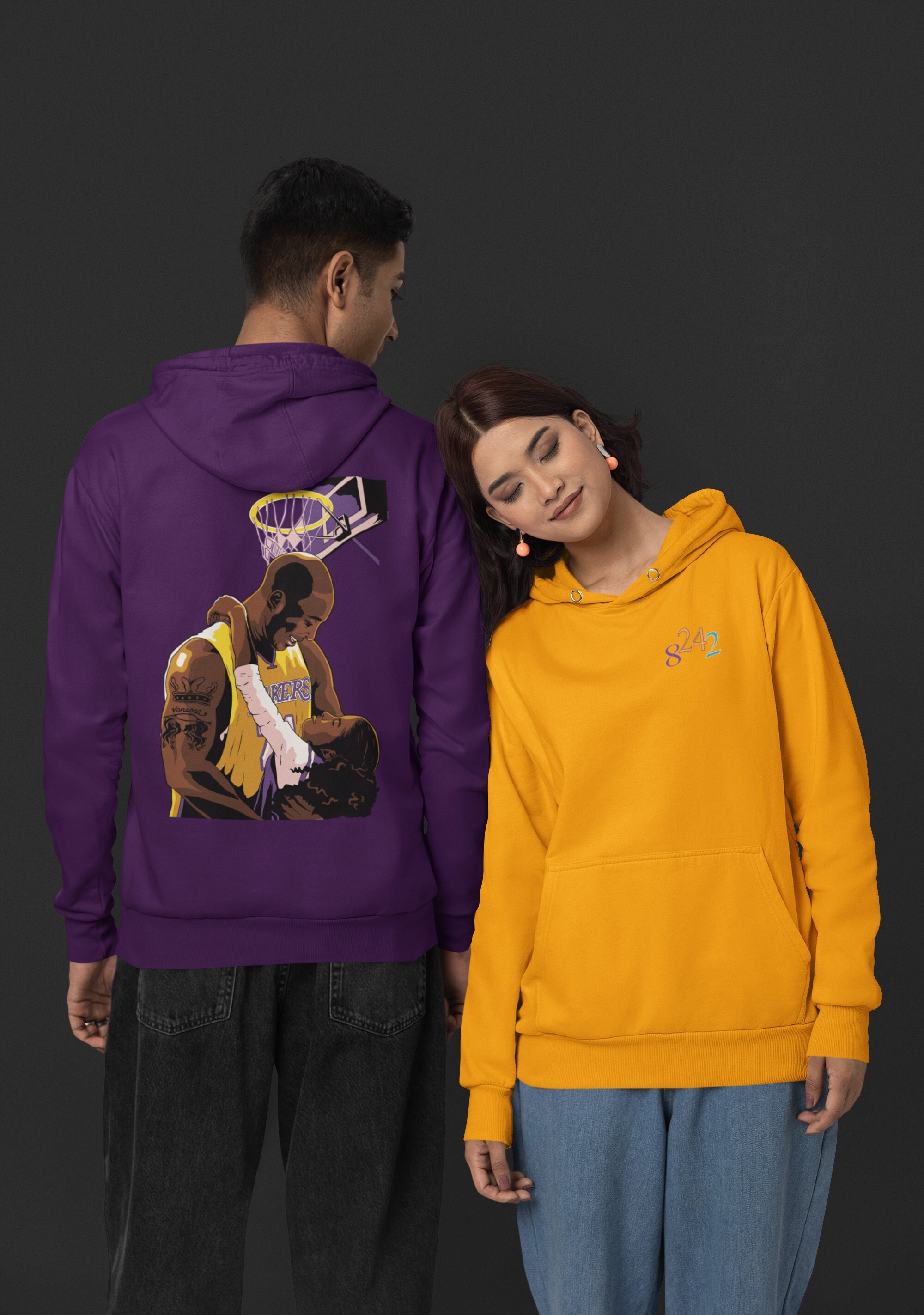 Lakers kobe gigi hoodie new arrivals