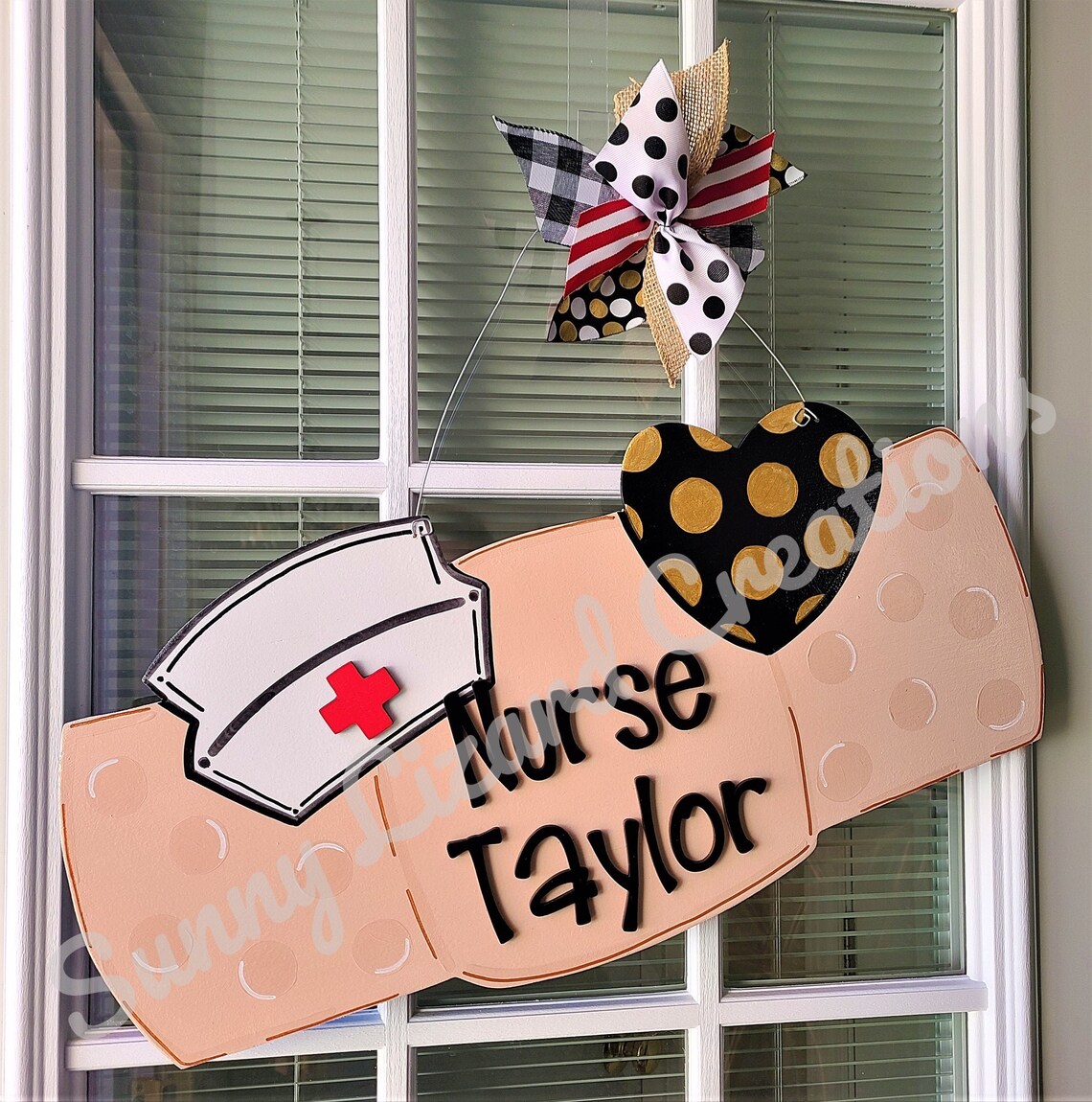 School Nurse Door Hanger Personalized Nurse Sign Nurse Door Etsy
