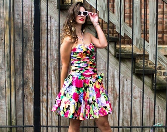 tropical dress for party