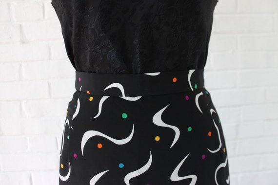 1980's Size 0 Confetti Skirt - image 6