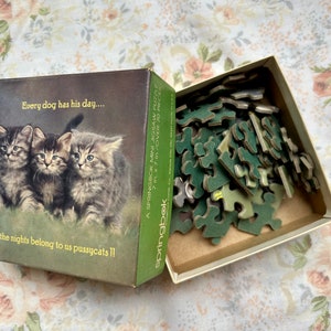 1990&#39;s Mini Kitty Cat Puzzle