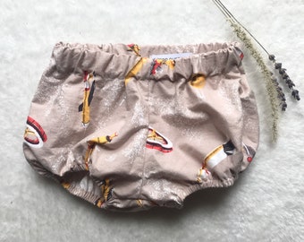 Retro Rocket Baby Bloomers in 3-6 Months
