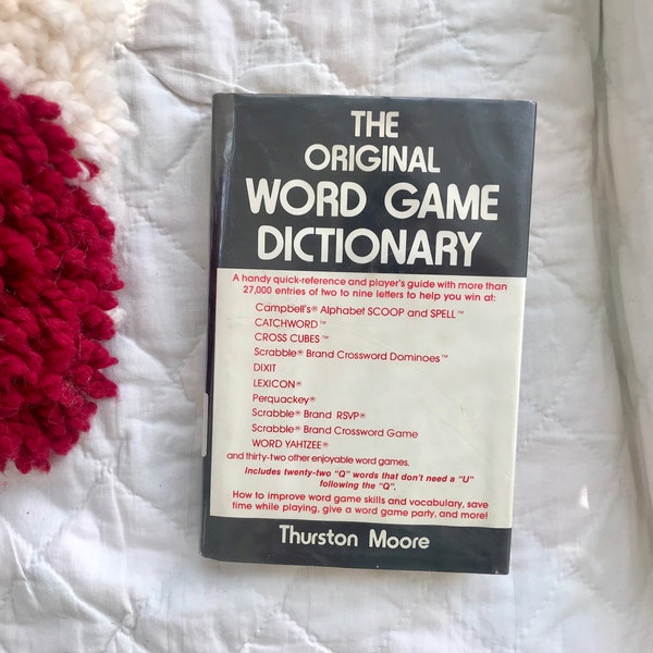 Das originale Wortspiel-Wörterbuch aus den 1980er Jahren
