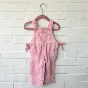 1980&#39;s Pink Popsicle Corduroy Overalls (9 months)