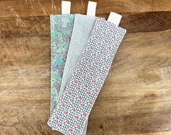 Petite Floral Bookmark Set