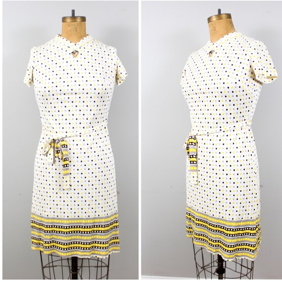 polka dot sixties dress