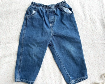 1980's Children's Denim Jeans (Waist 18-20", Length 18.5")