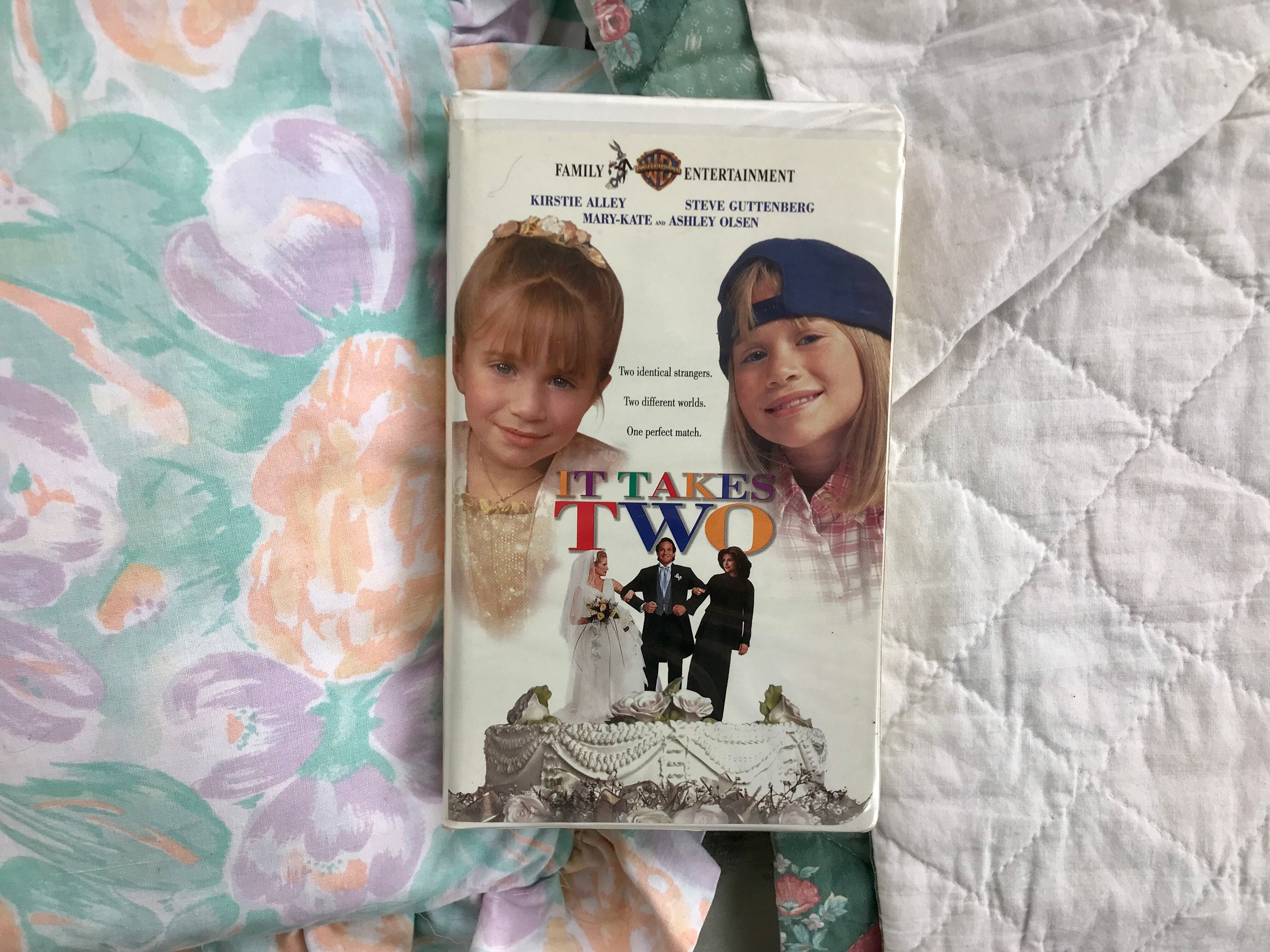 VHS 1995 Vintage Movie Titled It Takes Two Starring Ashley 