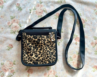 1990's Limited Too Cheetah Print Shoulder Bag