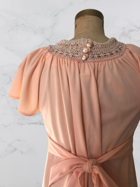 1960's Salmon Pink Babydoll Dress - image 6