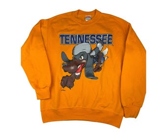 Vintage 90s Tennessee Volunteers Nutmeg Breakthrough Sweatshirt M