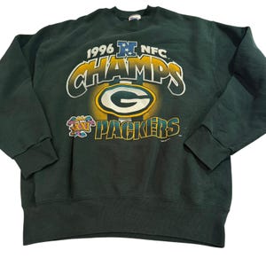 Vintage 1996 Green Bay Packers NFC Champs Sweatshirt