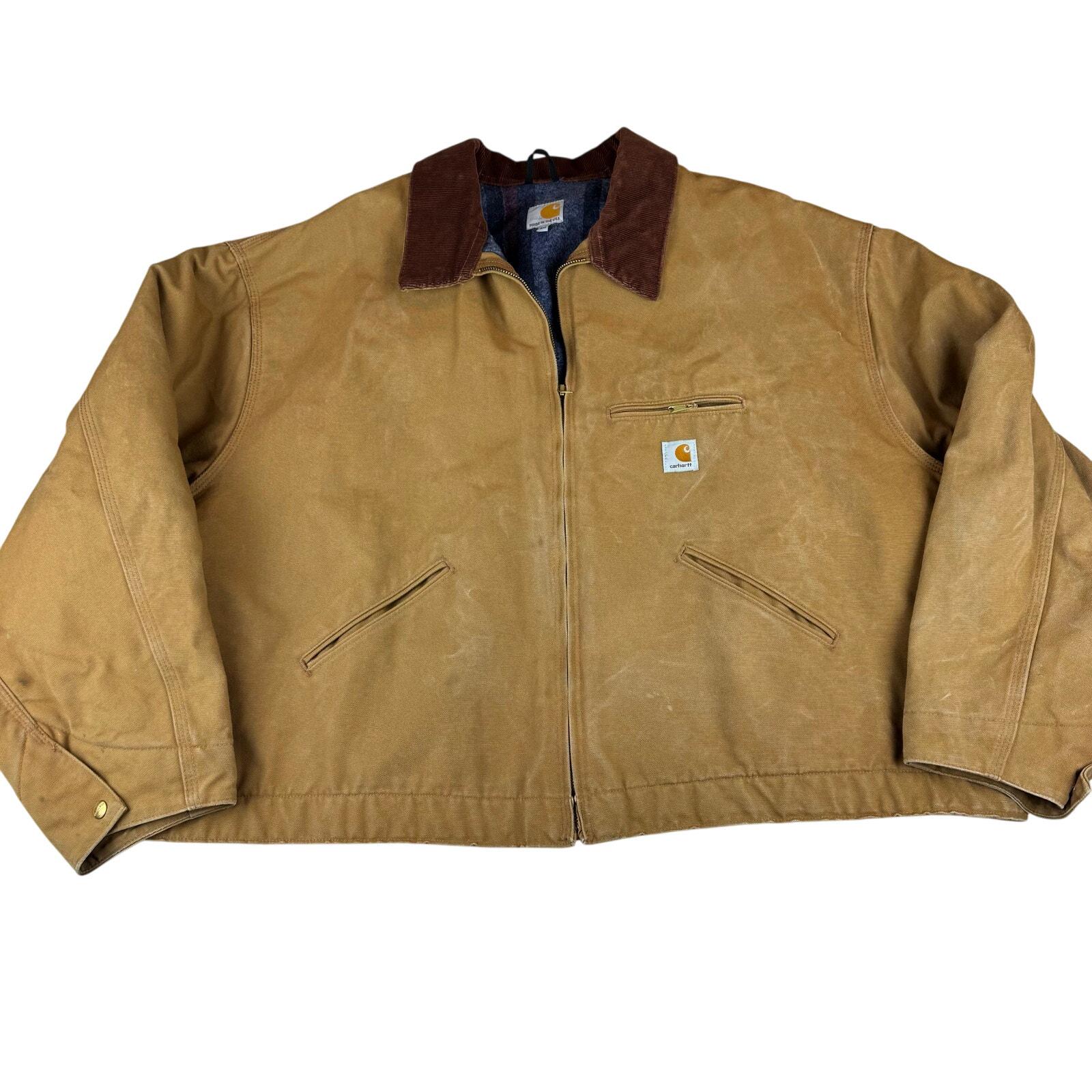ジャケット・アウター Carhartt detroit jacket made in USA[L] Carhartt Detroit Jacket for sale - eBay