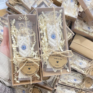Rustikale Eleganz: Handgefertigte Makramee Schlüsselanhänger in individuellen Boxen Perfekt für Geschenke und den täglichen Gebrauch! Gast Geschenk Idee Handmade Schlüsselanhänger