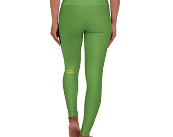 High Waisted Yoga Leggings (AOP)