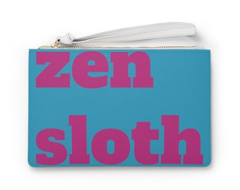 Zen Faultier Clutch Tasche