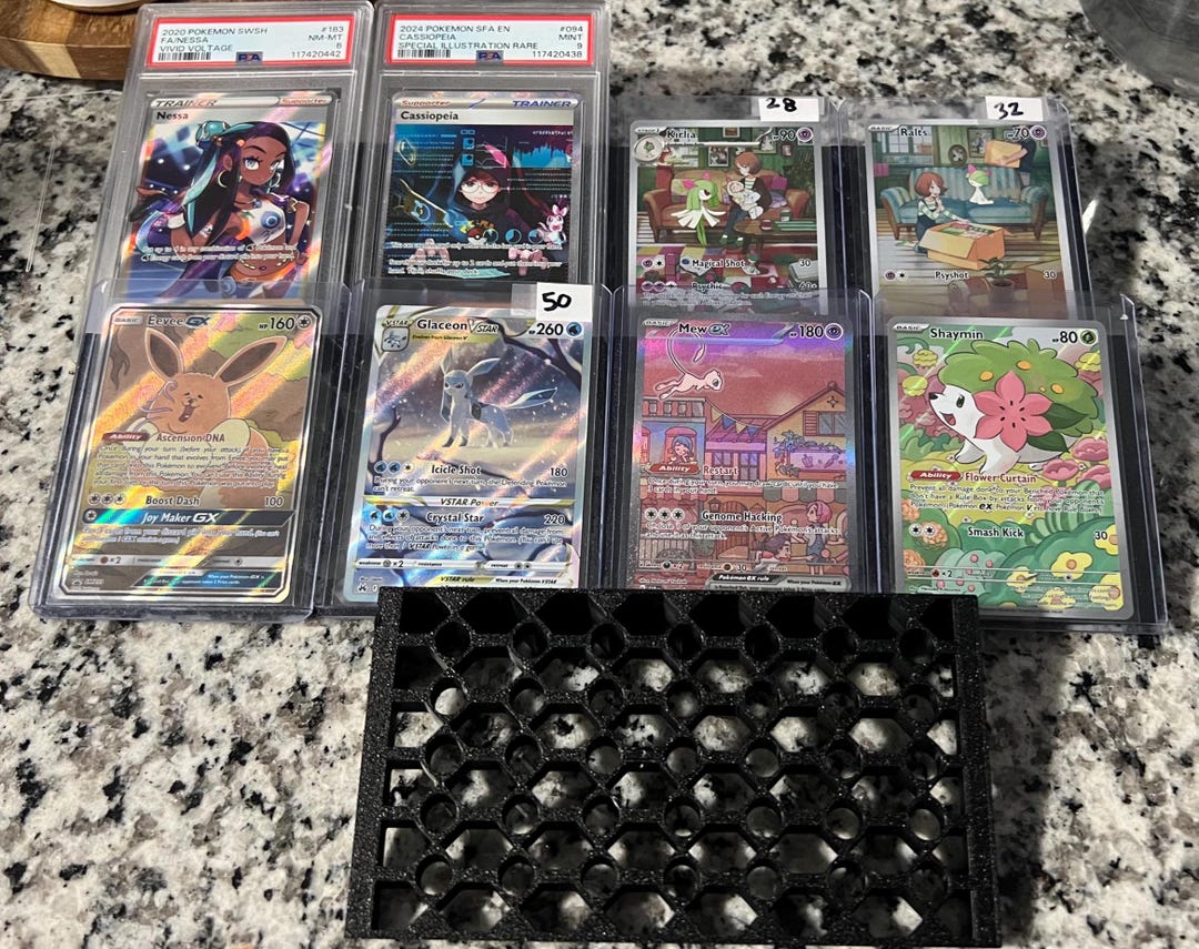 Card Riser Pro Display Risers Trading Card Display Magnetic Modular Risers - 6