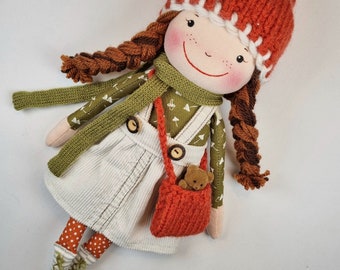 Wish gnome doll * ORDER * lucky gnome artist doll * individual doll * gnome * handmade gnome * collector's doll