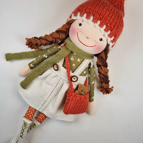 Wish gnome doll * ORDER * lucky gnome artist doll * individual doll * gnome * handmade gnome * collector's doll