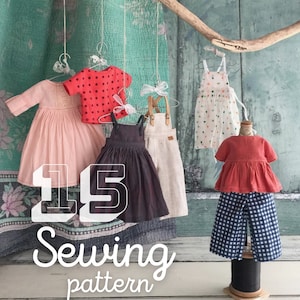 INSTANT DOWNLOAD pdf - Moshi-Moshi Sewing Class 15, Pattern Blythe, capsule zomergarderobe