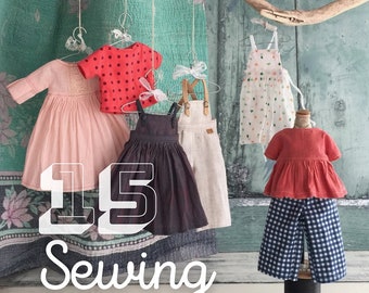 INSTANT DOWNLOAD pdf - Moshi-Moshi Sewing Class 15, Pattern Blythe, Capsule summer wardrobe