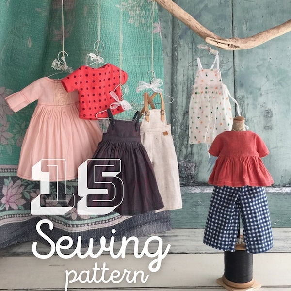 DESCARGA INSTANTÁNEA pdf - Moshi-Moshi Clase de Costura 15, Patrón Blythe, Armario Cápsula de Verano