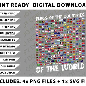 Banderas de los países del mundo: Día Internacional de la Tierra (PNG), archivos SVG y descargas digitales