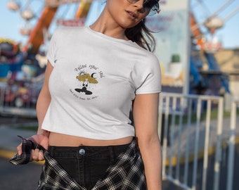 Follow your soul Tee shirt | cropped tee | cropped t shirt | festival tee | soft t shirt | womens cropped t shirt | womens t shirt | cotton