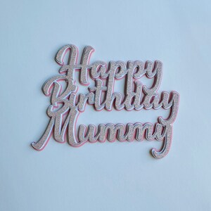 Alles Gute zum Geburtstag Mumie Kuchen Topper | Cake Topper für Mutter | Mummy Cake Topper | Geburtstag Cake Topper