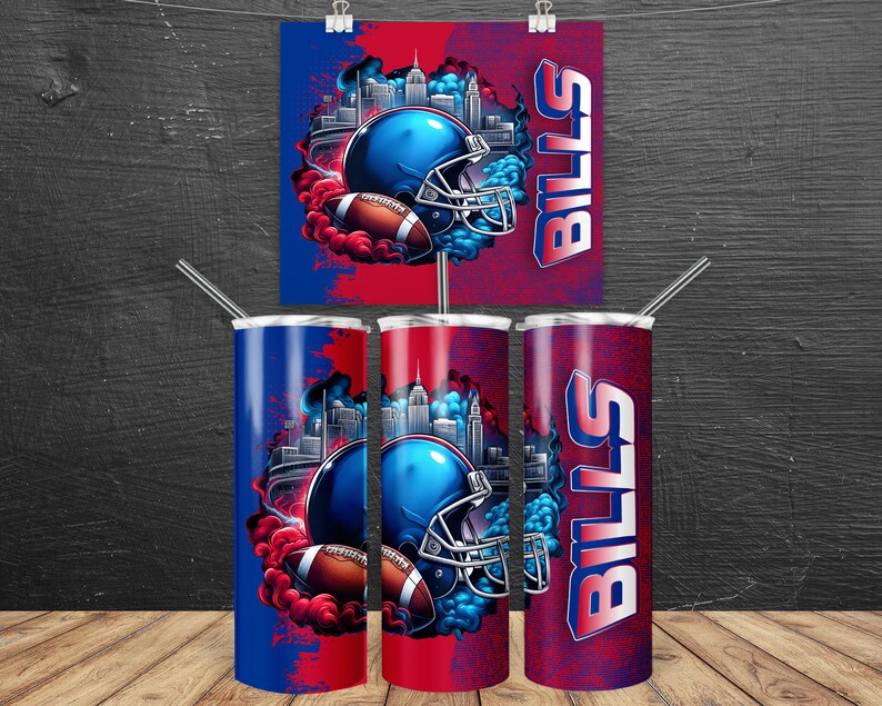 20oz smal tumbler-wrap PNG, sport 20oz tumbler PNG, maskot sublimeringstumbler PNG digital nedladdning bild 2