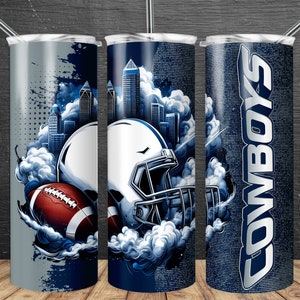 Cowboy 20oz smal tumbler-wrap PNG, sport 20oz tumbler PNG, maskot sublimeringstumbler PNG digital nedladdning