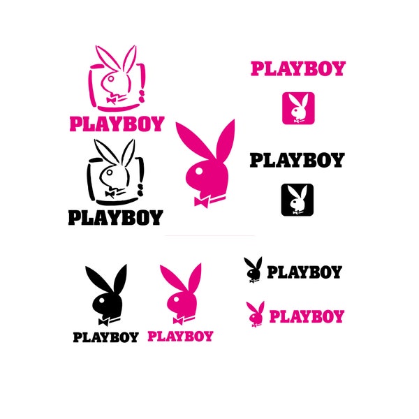 SVG - Best Bundle Layered, Playboy SVG -for Cricut Logo - Png - Svg - Pdf - Digital Download - Digital - Bundle - Illustration