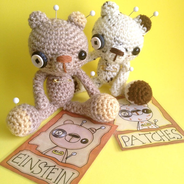 Made to Order - Amigurumi Custom Voodoo Bear