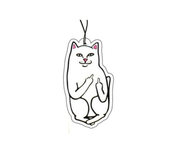 Bad Cat Duftbaum Auto Car Air Freshener Lufterfrischer Auto Auto  Duftspender Duftbaum Auto Tuning Duftbaum Lustig